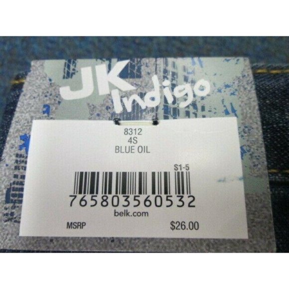 J Khaki Indigo 5 pocket relaxed fit jeans SIZE 4S - Picture 4 of 4